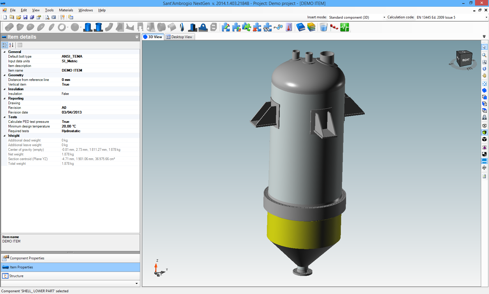 NextGen software for pressure vessel and heat exchanger design